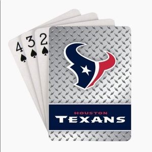 NFL Houston Texans playing cards 52 deck